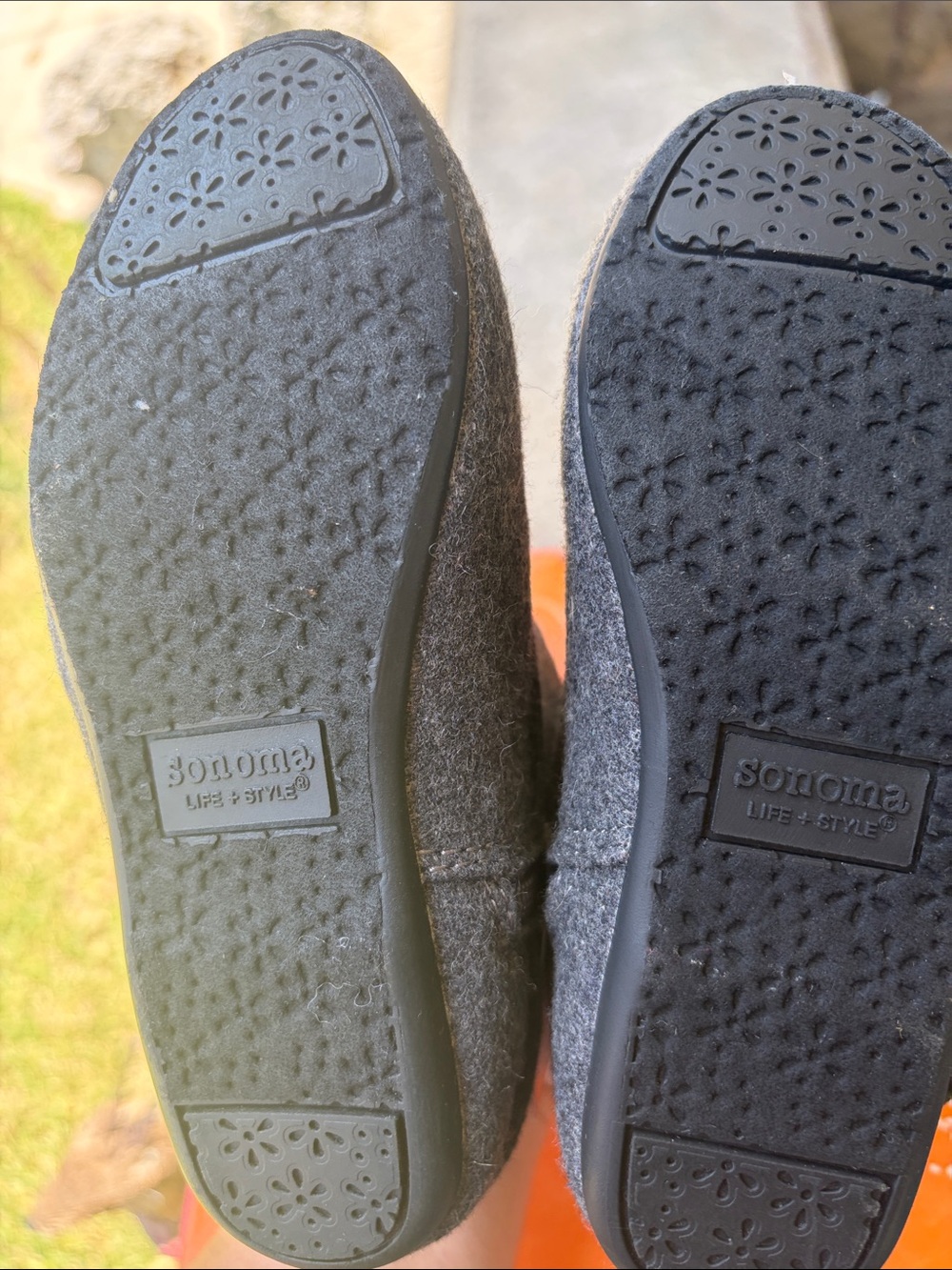 Sonoma Gray Wool-Blend Like Girls' Ankle Boots with Buckle - Picture 7 of 7